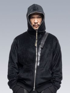 画像7: 送料無料【ACRONYM - アクロニウム】Polartec High Loft Hooded Insulator / BLACK ( フーディー/ブラック) (7)