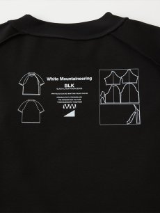 画像6: 送料無料【White Mountaineering - ホワイトマウンテニアリング】SIDE ZIP T-SHIRT / BLACK (Tシャツ/ブラック) (6)