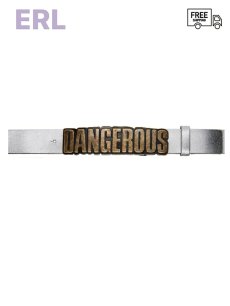 画像1: 送料無料【ERL - イーアールエル】 Dangerous Belt / Silver (ベルト/シルバー) (1)